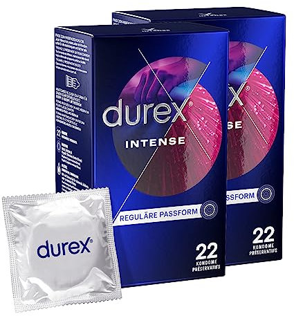 Durex Intense Kondome 2 x 22 Stück