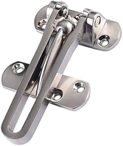 ZzzaNa Türketten for Haustür, Türklinkenschloss, Türklinke aus Zinklegierung, Anti-Diebstahl-Kette, Türklinke, Hotel, Haussicherheit, Türschnalle Schlösser (Color : C)