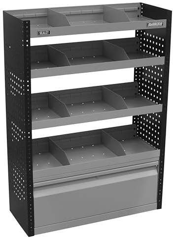 Sealey Sistema Modular de Almacenamiento para Furgoneta con Estante Plano - APMSVCOMBO1
