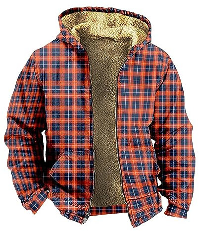 FeiBeauty Strickpullover Herren Winter Sport Jacke Mantel Lang - Herrenmäntel Kapuzenjacke Schwarz Regenjacke Strickjacke Große Größen Wasserdicht Warnschutzjacke