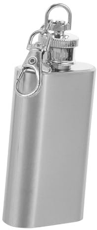 TOPBATHY 2piezas Ounces Jarra Inoxidable Con Tapa y Botella De Whisky Portátil y Actividades