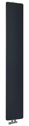 MILANO Anthracite Vertical Single Flat Panel Radiator 1800 x 300mm