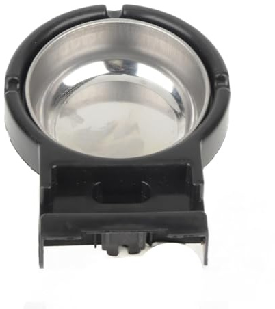 shenruifa Wall Mounted Ashtray with Holder Stainless Steel Wall Hanging Ashtray Adhesive Bathroom Storage Rack (Black)