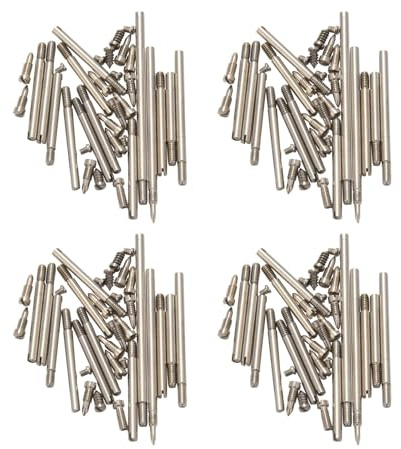 Epodmalx 136 Stücke/Set Klarinetten Teile Schrauben + Klarinetten Wellen Stangen Kit DIY Werkzeug Blas Instrument Zubehör