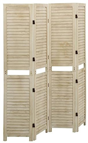 Mobilier d'extérieur 4 panneaux en bois massif Paulownia 140 x 165 cm