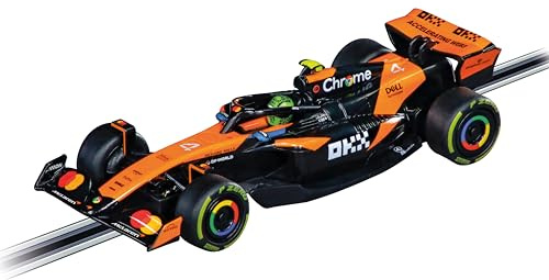Carrera GO!!! 20064294 McLaren Formula 1 Team L. Norris, No.4 (2025) I 1:43 Scale Slot Car I With Original License I Suitable For Ages 6 Years+