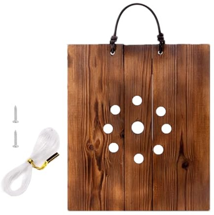 Soporte para Helecho Cuerno de Elan – Pared para Helecho Cuerno de Interior Exterior, Jardinera Colgante para Aire Libre: habitación, balcón, Oficina, Interior, Exterior