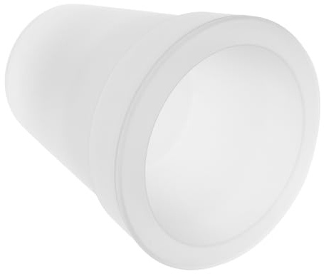 AKOOSY Maceta Solar Luminosa para Jardín con Luz LED Blanca Decorativo para Exteriores Iluminación Automática sin Cables para Patios y