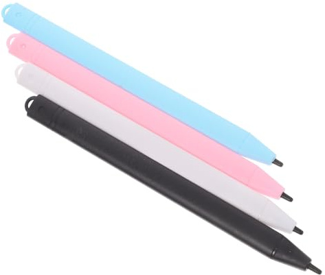 Angoily 4Pcs LCD Writing Tablet Pen Set Replacement Stylus for Digital Drawing Board Doodle Pad Lightweight Ergonomic Design for Home School Use