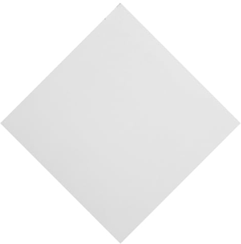 BCOATH Keramikfliese Quadratisch 15x15cm Selbstgemacht Blanko Keramikteller zum Bemalen Glasierte Oberfläche Kreative Keramikverzierung für Künstler und Heimwerker