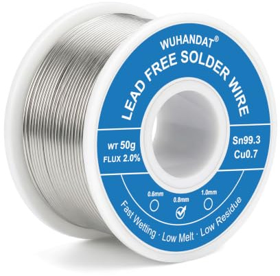 Etain a Souder 50g,Fil a Souder,Etain a Souder electronique,0.8mm