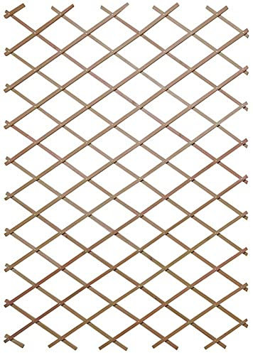 Gardman 07265 1.8 x 1.2 m Riveted Garden Trellis - Tan