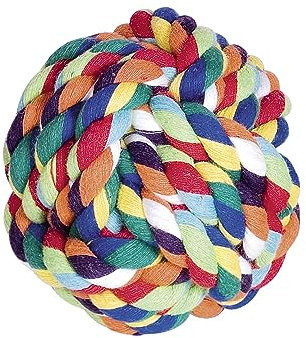 Nobby Balle en Coton pour Chien Multicolore Taille L