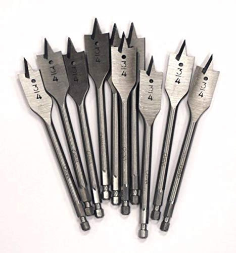 MK Morse WSB750 Spade Drill Bit 3/4 - 10 Pack, multicolor, one size