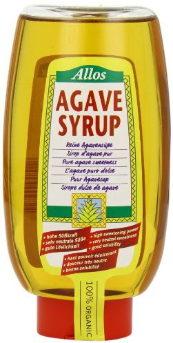 Allos Bio Agavendicksaft | Agavensirup | Süßungsmittel Zuckerersatz | Alternative zu Rohrzucker, Zucker und Ahornsirup | 500ml