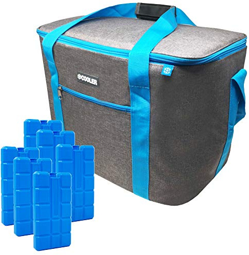 ToCi Kühltasche 36 Liter Isoliertasche Thermotasche Picknicktasche für Picknick Camping Urlaub Wandern BBQ