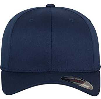 Flexfit Unisex Cap Wooly Combed, Unisex Baseballkappe, Kids, Navy