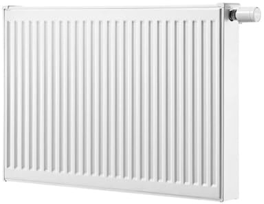 Buderus Flachheizkörper VCM-Profil Typ 11 600 x 400 mm Logatrend rechts mit Wandbefestigung FEX