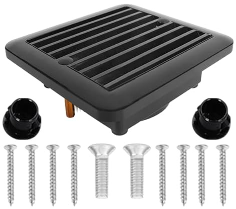 RV-Lüftungsventilator, 12 V, seitlicher Abluftventilator für Wohnmobile, leiser Wind, hohe Effizienz, Seitenlüftungsventilator, Regenwasser-Prävention für Yacht, Wohnwagen