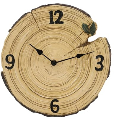 Zqxnt Orologio da parete semplice in resina robusta per ambienti esterni per esploratori orologio da parete orologio da parete orologio da parete per esterni