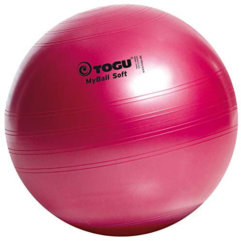 Togu Gymnastikboll My-Ball mjuk, rubinröd, 45 cm, 418452