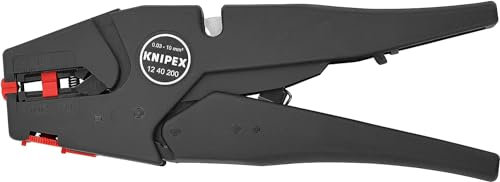 KNIPEX EvoStrip Selbsteinstellende Abisolierzange 200 mm, 12 40 200
