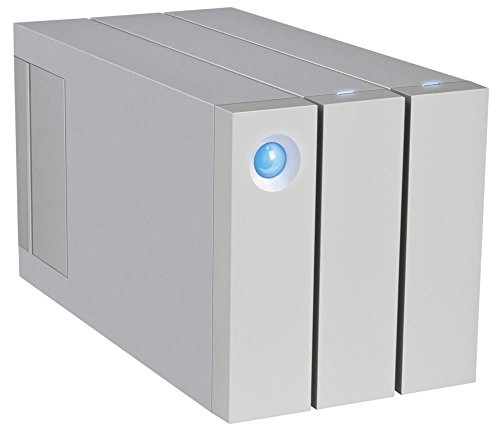 Lacie 9000437EK - Disco Duro Externo de 6 TB, Plateado