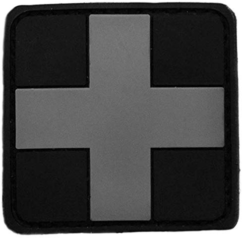 topt mili ecusson Croix Rouge Infirmiere Infirmier ambulancier medecin Medical Secours PVC Vinyl 3D 5x5cm patche Badge
