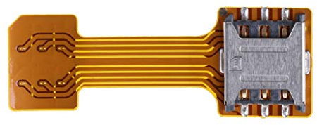 VAILANG Adaptateur Micro SD Double pour Carte SIM Double Hybride pour téléphone Extender Nano Mic 1