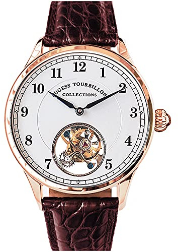 SU8000GW Tourbillon Master Gaviota ST8000 Movimiento Zafiro Cristal Reloj Mecánico para Hombre 1963