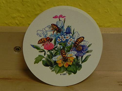 2 x 450 Deckeleinlagen -f. neutrale Honig-Gläser-500g, 80,2mm D.-Blume- (5ct/St) Imker Honig Imkerei Silkes Imkereibedarf
