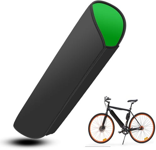 E-bike Battery Cover, Suitable for Tube Circumference from 28 cm to 34 cm, Neoprene ebike Accessories Against Water Electric Bike Covers Accessories