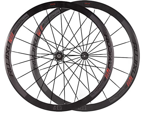 29'' Rennrad Laufradsatz 700c 40mm Felge 16/21 Löcher Carbon Nabe V/C Bremse Schnellspanner Rad für 7/8/9/10/11 Speed Kassette Ultra-