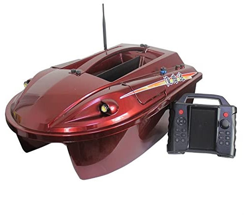 YLLLLY T18 RC Sea Bait Boat - 500M Ultra Long Distance Automatic Fishing with Fish Finder, 4KG Load Capacity (3-in-1 GPS)