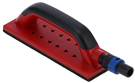Natudeco Handheld Dust Free Sanding Block Polishing Sander with Hook and Loop Hand Vacuum Sander Tool for Fine Polishing 230 X 80mm
