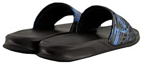 Reef Men's One Slide Sandal, Black Faded Palm, 8 UK