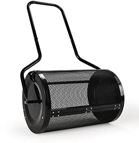 OSBELE Esparcidor de turba, esparcidor de abono, esparcidor de Semillas, esparcidor de estiércol para el Cuidado, 24 x 15,7 pulgadas/60 x 40 cm esparcidores de turba para Plantar Semillas, abono de