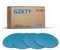 GZKTY 70Stk 125mm Klett Schleifpapier, Schleifscheiben, Körnung 60, Schleifpads für Exzenterschleifer, Poliermaschinen – Hochwertiges Schleifmittel, Staubresistent & Langlebig