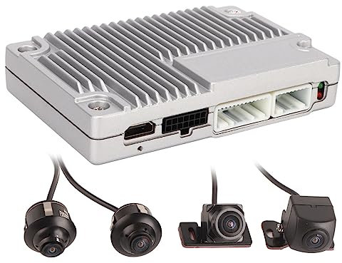 Système de Vue D'oiseau à 360 Degrés pour Voiture, Caméras Surround à 4 Canaux, HD 1080P, Parking DVR pour Véhicule