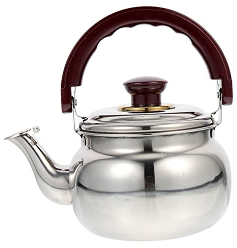 Cabilock Bouilloire Sifflet Acier Inoxydable pour Gaz et Induction Bouilloire à Eau Domestique pour Thé et Usage Maison et Restaurant