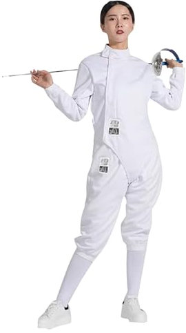 ATAPNLNMTZ 350N Fechtuniform, Fechtanzüge, Fechtausrüstung für Florett, Degen, Säbel, Fechttraining, Linke Hand(50)