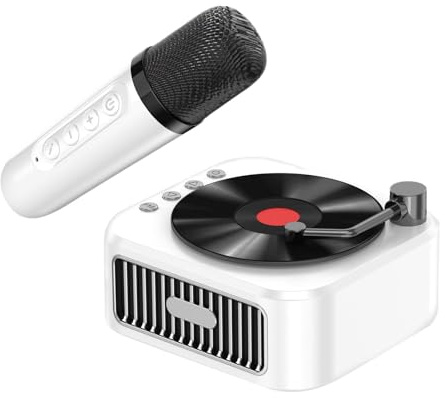 Macchina per karaoke per bambini, macchina per karaoke per adulti | Player musicale portatile portatile per giocattoli per giocattoli retrò per & Party