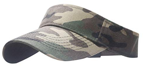 Sonnenschild Damen Visor Cap Camouflage Coole Running Trucker Cap Hip-Pop Sonnenschutz Basecap Sommer Retro Polocap Cappy Sportkappe Tenniscaps Lässig