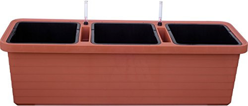 Plastia Bewässerungskasten, Berberis Trio, terrakotta, 117 x 39 x 35 cm, 1909731203