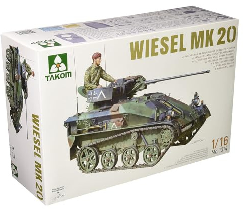 Takom 1014 Wiesel MK 20 + 1 Figure 1:16