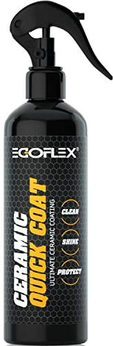 Ceramic Coating for Cars Wax & Polish Detailing Spray - Automotive Clean Shine Protect Paint Sealant Waterless Wash Hydrophobic SiO2 Top Clear Coat for Car, SUV, Motorcycle, RV, Boat, Yacht 8oz