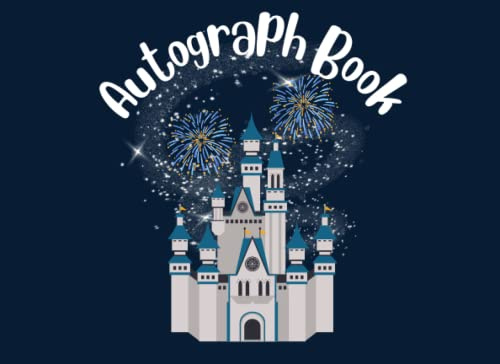 Castle Autograph Book: Character Signature and Photo Memory Album for Kids for Theme Park Adventures