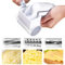 NAROSEBE Molino Rallador de Queso Rallador de Queso Manual Rallador de Queso Plastico Antiguo Rallador de Queso Pequeño Mini Rallador de Queso con Manija Rayo de Queso 3 Cuchillas Cilíndricas 14x7x6cm