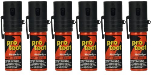 Pfefferspray PROTECT Anti-Dog Direktstrahl oder Breitstrahl 15ml 40ml 50ml 63ml