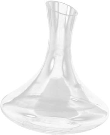 Mikinona Carafe à Vin en Verre sans Plomb 1520ml Design Simple pour Décanter et Servir